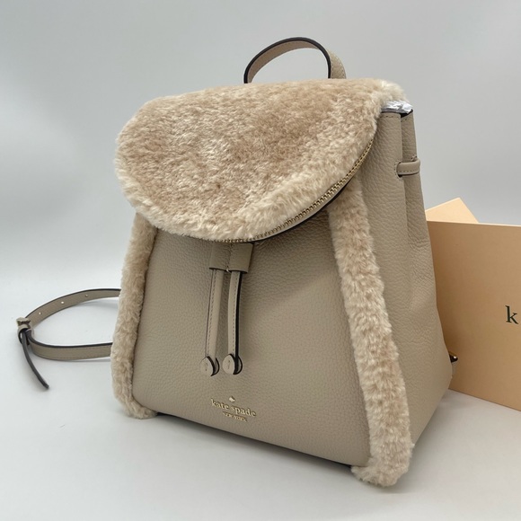 Kate Spade Leila Medium Flap Backpack - Picture 3 of 12